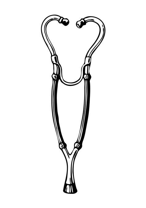Stethoscope Clipart Illustration Free Stock Photo - Public Domain Pictures