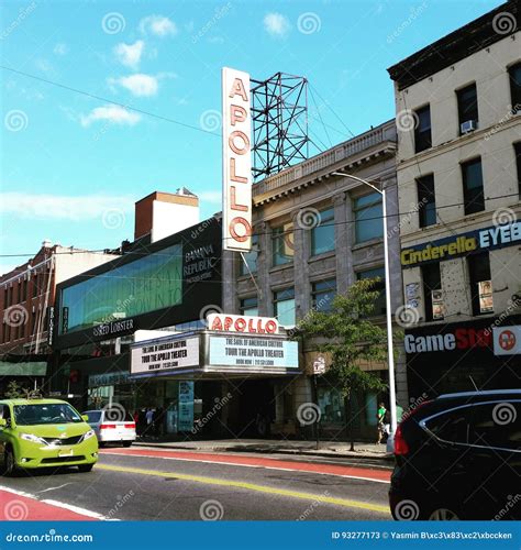 Apollo Harlem editorial stock photo. Image of harlem - 93277173