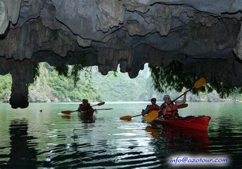 Halong Bay, Vietnam | Luon Cave - The ideal lagoon for kayaking in Ha Long Bay | Travel Tips ...