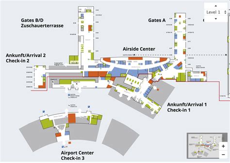 Zurich Airport Gate Map - Map With Cities