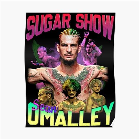 "SUGA SHOW - SEAN O'MALLEY" Poster for Sale by devosanna | Redbubble