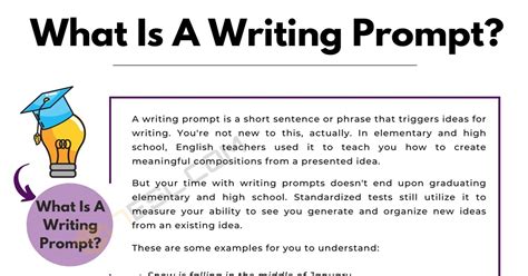 Does A Writing Prompt Make You A Better Writer? • 7ESL