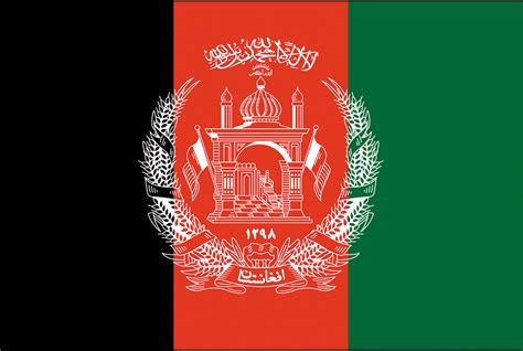 🥇 Le drapeau de l'Afghanistan: le symbole de la fierté afghane