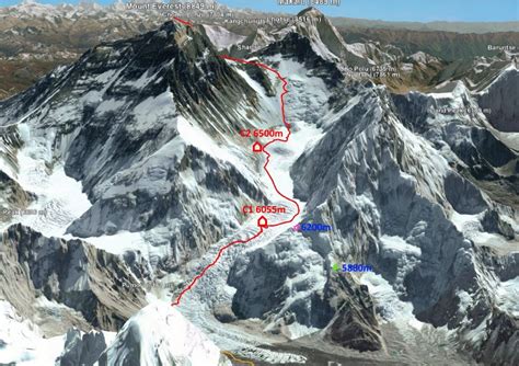 Nachladit se vazba Charles Keasing everest route map osnovy Portrét ...