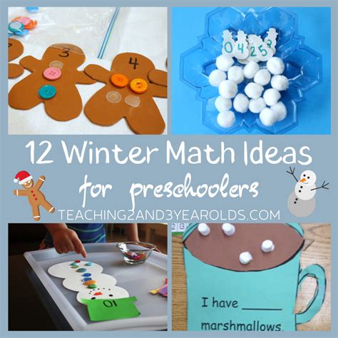 12 of the Best Preschool Winter Math Activities