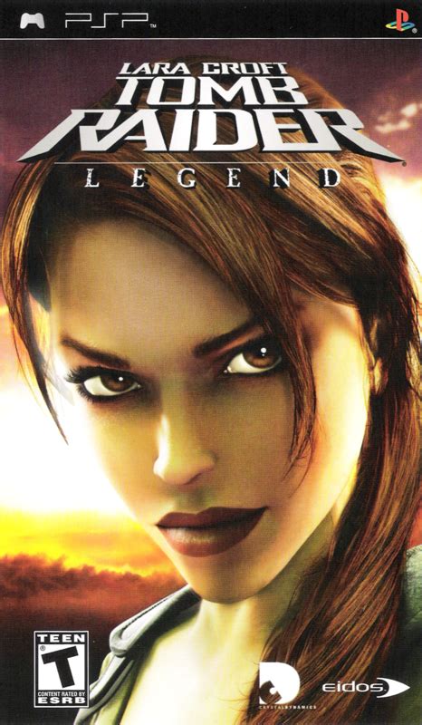 Lara Croft: Tomb Raider - Legend (2006) PSP box cover art - MobyGames