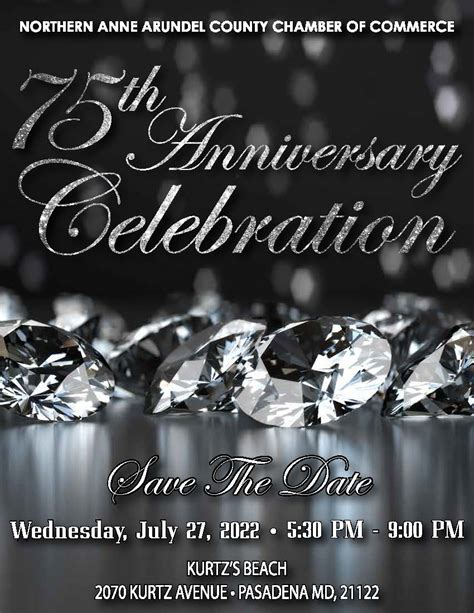 75th Anniversary Celebration - Northern Anne Arundel County Chamber of ...