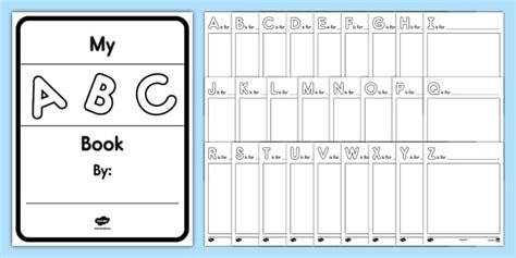 My ABC Book I Twinkl Canada I Teacher-Made Resources