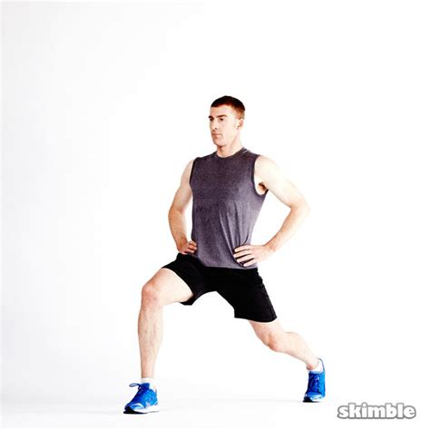 Dynamic Lunges - Exercise How-to - Skimble Workout Trainer