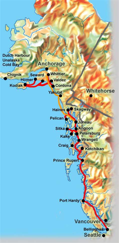 Alaska Marine Highway - imr Reisen, Ihr Spezialist für Kanada und USA