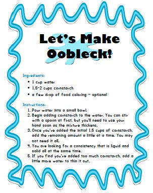 Oobleck Recipe With Flour | Bryont Blog