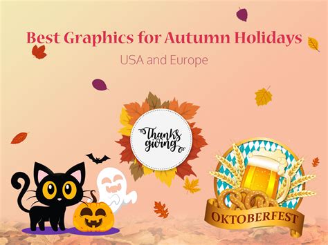 40 Graphics Designs for Autumn Holidays - USA and Europe - WP Daddy