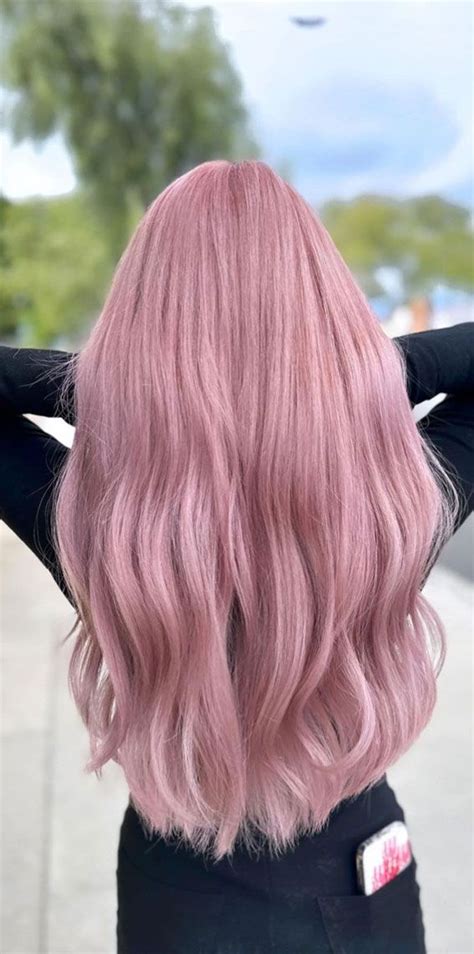 34 Pink Hair Colours That Gives Playful Vibe : Baby Ash Pink | Light pink hair, Pink blonde hair ...