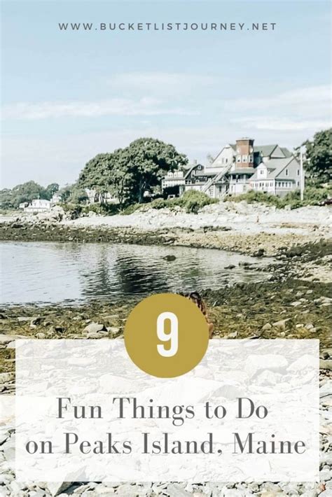 Peaks Island Maine Bucket List: 9 Best Things to Do