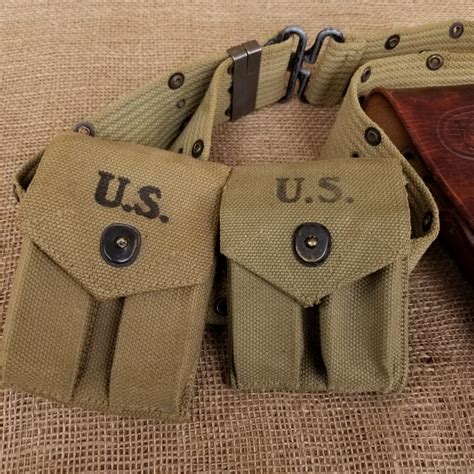 WWII M1916 Leather Holster | Colt 1911 | Old Arms of Idaho, LLC