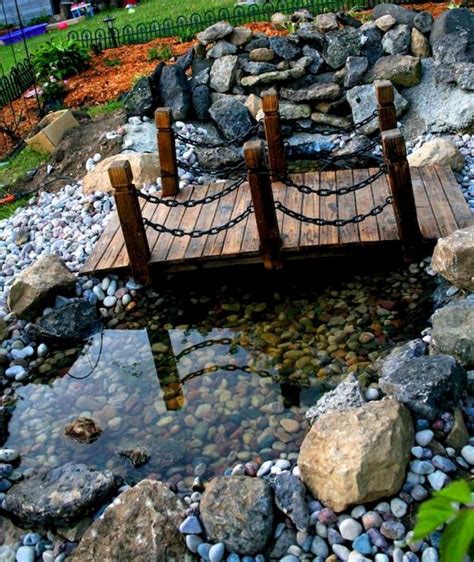 80+ Dreamy and Delightful Garden Bridge Inspirations | Ponds backyard, Waterfalls backyard ...