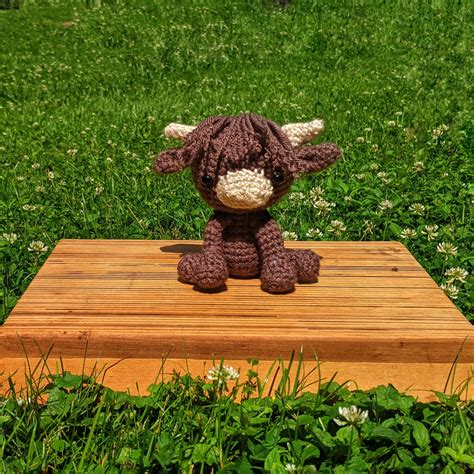 Crochet Highland Cow - Etsy