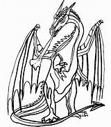 Fire Breathing Dragon Coloring Pages  Coloring Home sketch template