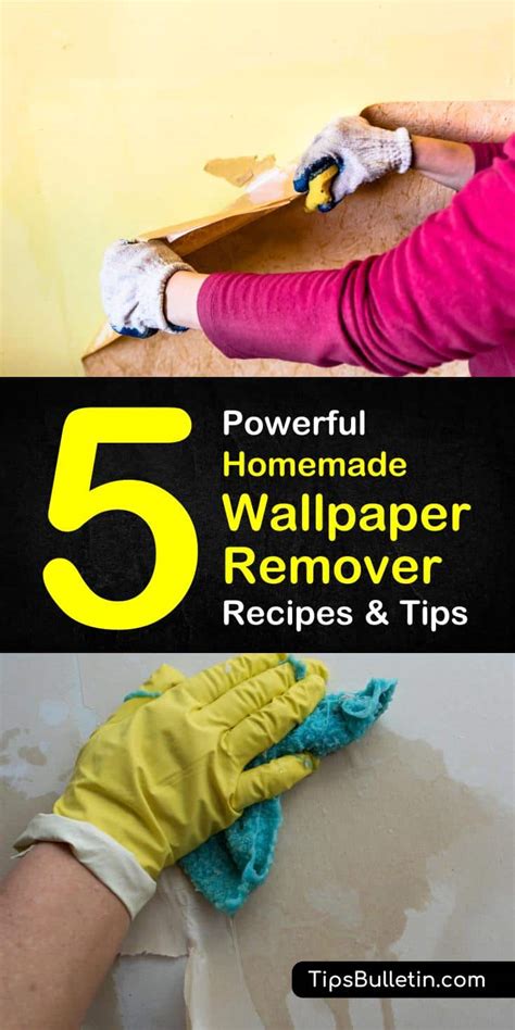 Homemade Wallpaper Removers: Easily Remove Wallpaper