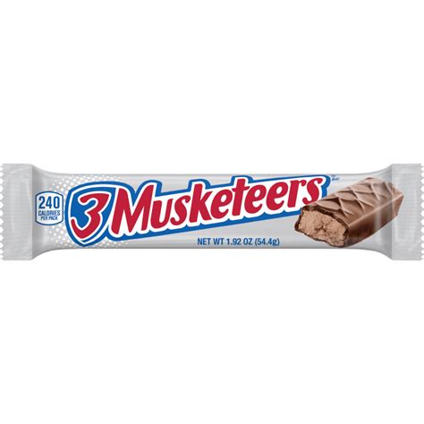 3 MUSKETEERS Singles Chocolate Candy Bar, 1.92 oz | 3 MUSKETEERS®