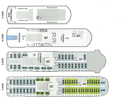 Hurtigruten Roald Amundsen Deck Plan