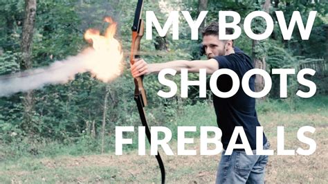 Shooting Flaming Arrows - YouTube