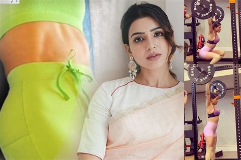 Samantha Ruth Prabhu Inspires Her Fans To Hit The Gym & Exercise