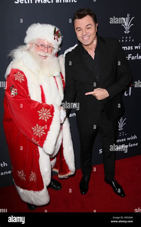 Celebrities seen attending the Grove Christmas with Seth MacFarlane ...