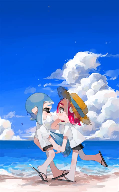 Beach Fun by 01sakiikada : r/splatoon