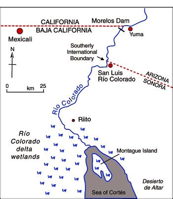 Colorado River Dams Map