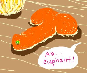 Orange Peel art - Drawception