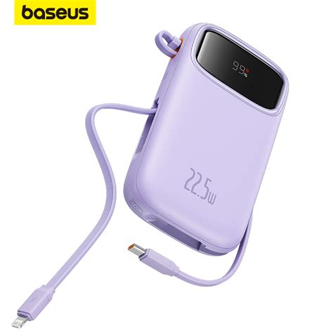 Sạc Dự Phòng Baseus 20000mAh PD 22.5W Hai Cổng Tiện Dụng Cho Điện Thoại - MixASale