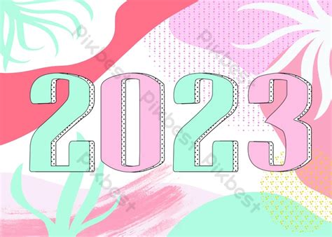 Artistic Fonts 2023 Colorful Font | PSD Free Download - Pikbest