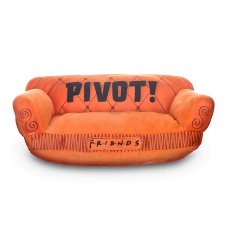 Buy Friends Dog Toy, Orange Sofa Pivot Couch from Friends TV Show Stuffed Animal Dog Toy ...