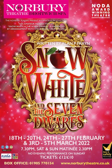 "Snow White & the Seven Dwarfs" Pantomime, presented by the Norbury Players, by Alan P Frayn. at ...