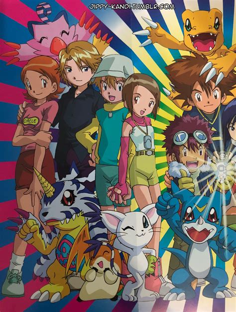 Digimon Adventure 02 Character Collection Poster