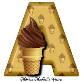 Ice Cream Design, Alphabet And Numbers, Ice Cream Cone, Seamless, Png, Monica, Texture, Novelty ...