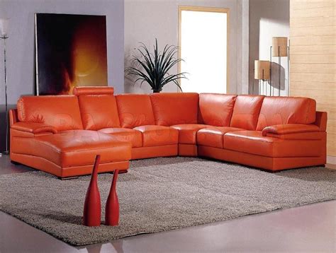 20 Best Ideas Burnt Orange Leather Sofas