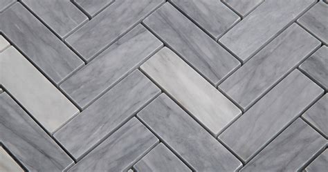 Latin Blue Herringbone Marble Mosaic Tile Collection Wholesale ...