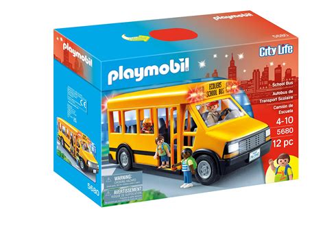 Buy Playmobil City Life School Bus With Flashing Lights Online at desertcartUAE