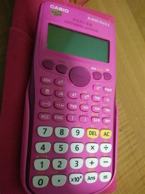 Scientific Calculator Fx500 Pink Calculators At The Works