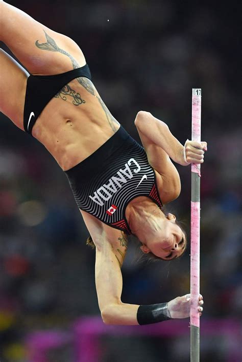 ANICKA NEWELL at Women’s Pole Vault Final at IAAF World Championships ...