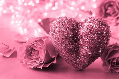 Pink Glitter Love Wallpaper / If you like the combination of pink and glitter then you will love ...