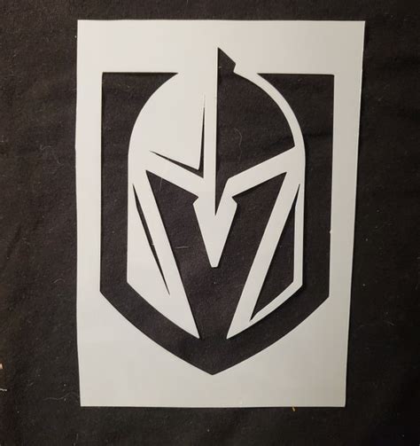 Vegas Golden Knights Stencil - Etsy