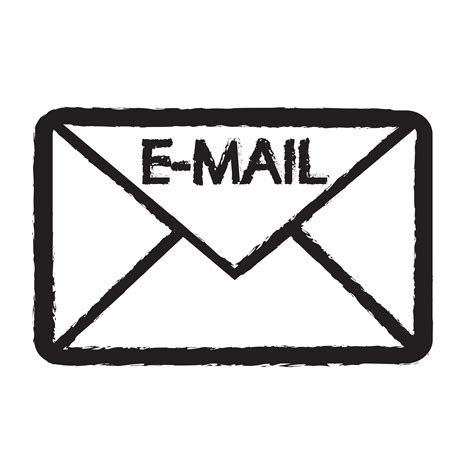 email symbol icon 646185 Vector Art at Vecteezy