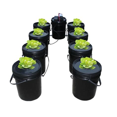 Wholesale Indoor Plant Hydroponics Growing Systems Kits 8 Buckets Sites ...