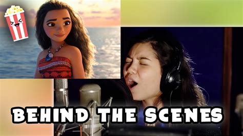 Moana ~ BEHIND THE SCENES ~ Live action Moana songs ~ Kids' Movie ...