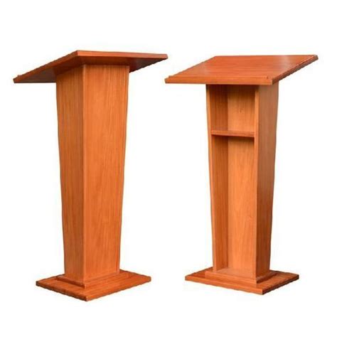 Wooden Podium, Size: W600xd500xh1000 (mm), Polished Finish at 15000.00 ...