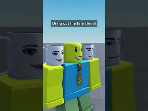 Honey, Bring out the fine China #roblox - YouTube