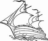 Mayflower Coloring Pages  Best For Kids sketch template